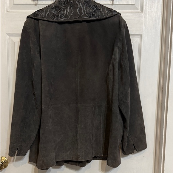 Bradley Charcoal Embroidered Women's Blazer - Picture 6 of 9